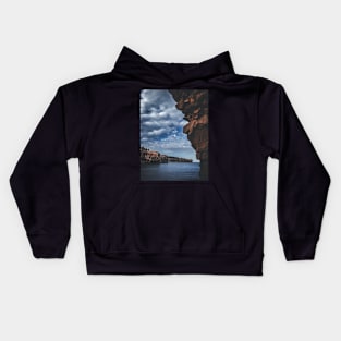 Pokeshaw Rock Coastal Photo V1 Kids Hoodie